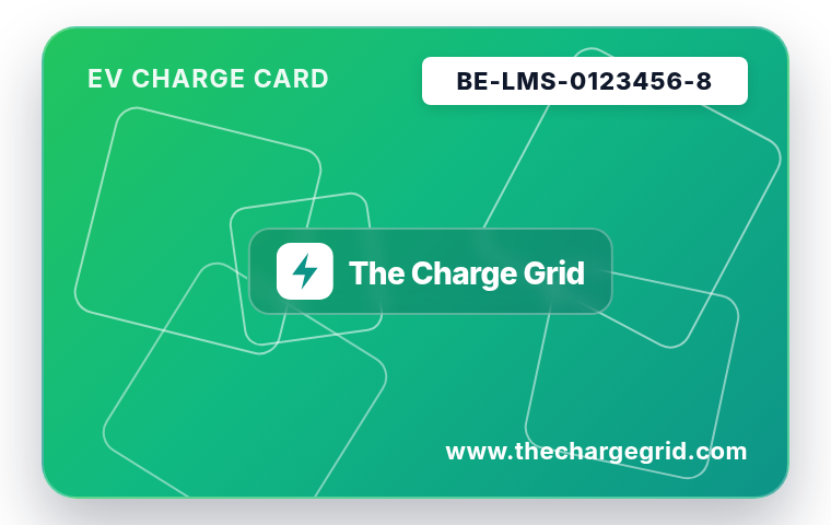 The Charge Grid RFID Card